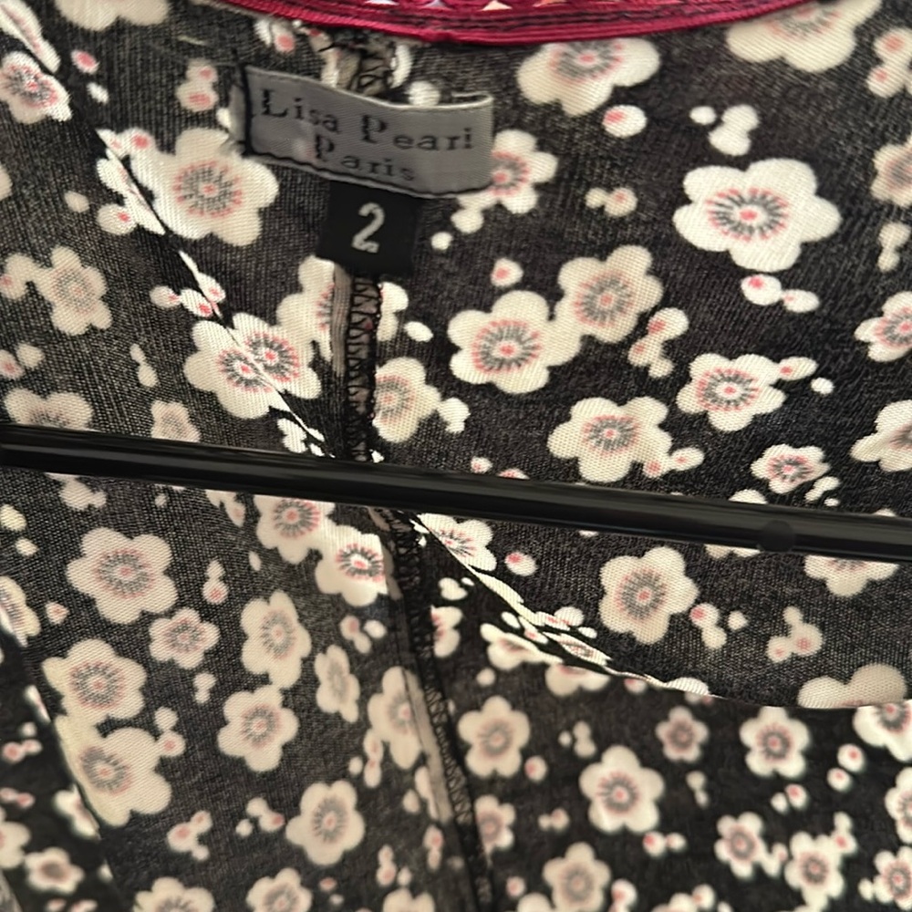 Lisa pearl floral dress